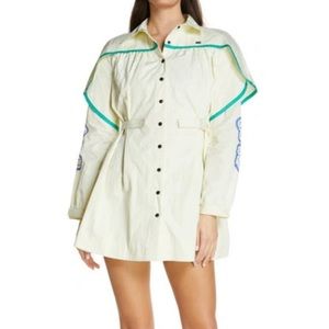 NWT MELODY EHSANI LONG SLEEVE TRUTH PARACHUTE MINI DRESS SIZE XL